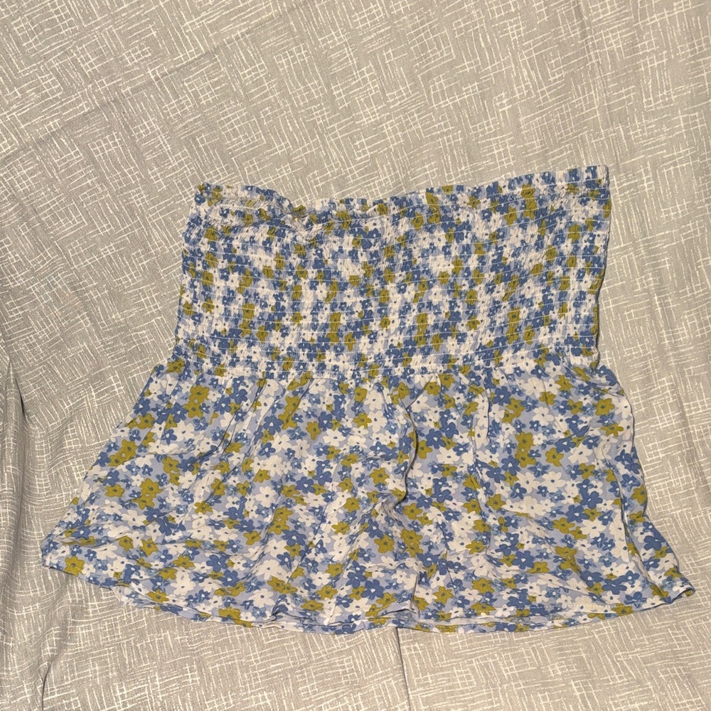 Kendall & Kylie Floral Mini Skirt